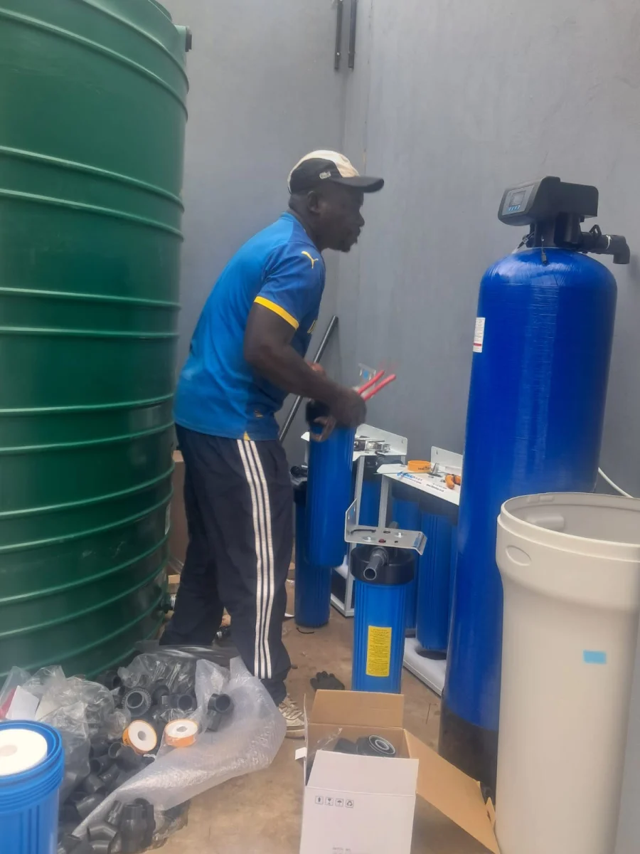 Vuka Africa Solutions work — installation 1